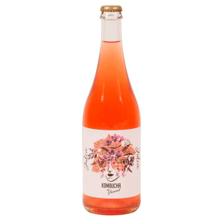 Kombucha Hibiskusowa Julia 750 ml - Kombucha By Laurent - Ekochatka