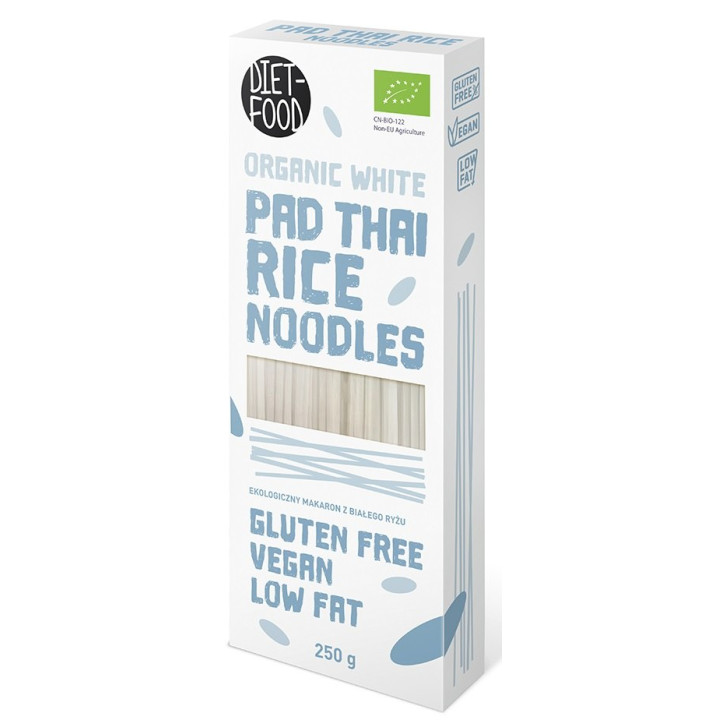 Makaron Ryżowy Pad Thai Bezglutenowy BIO 250 g - Diet-Food - Ekochatka