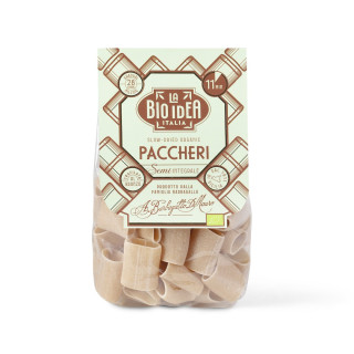 Makaron Paccheri Półrazowy BIO 375 g - La Bio Idea - Ekochatka