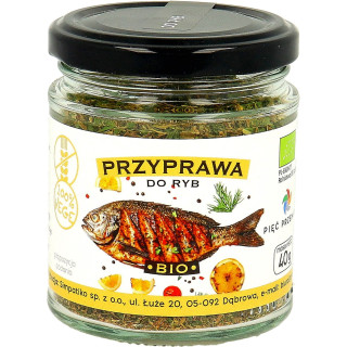 Przyprawa do Ryb Bezglutenowa BIO 40 g - Pięć Przemian - Ekochatka