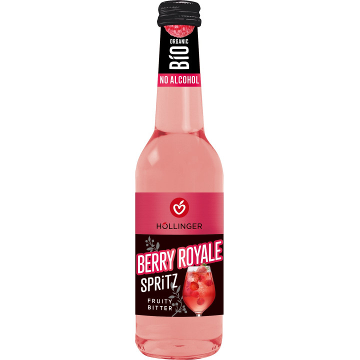 Drink Musujący Berry Royale Bezalkoholowy BIO 330 ml - Hollinger - Eko