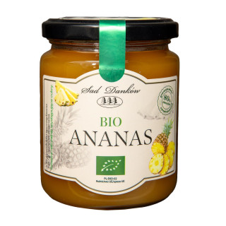 Mus Ananasowy 80% Owoców BIO 260 g - Sad Danków - Ekochatka