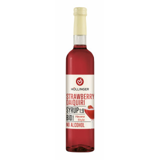 Syrop Strawberry Daiquiri do Drinków i Koktajli BIO 500 ml - Hollinger