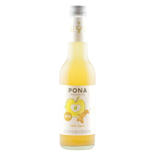 Napój Gazowany Jabłko i Imbir BIO 330 ml - Pona - Ekochatka