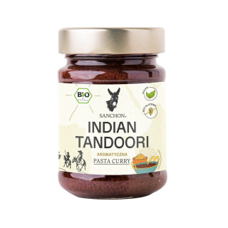 Pasta Curry Tandoori Bezglutenowa BIO 190 g - Sanchon - Ekochatka