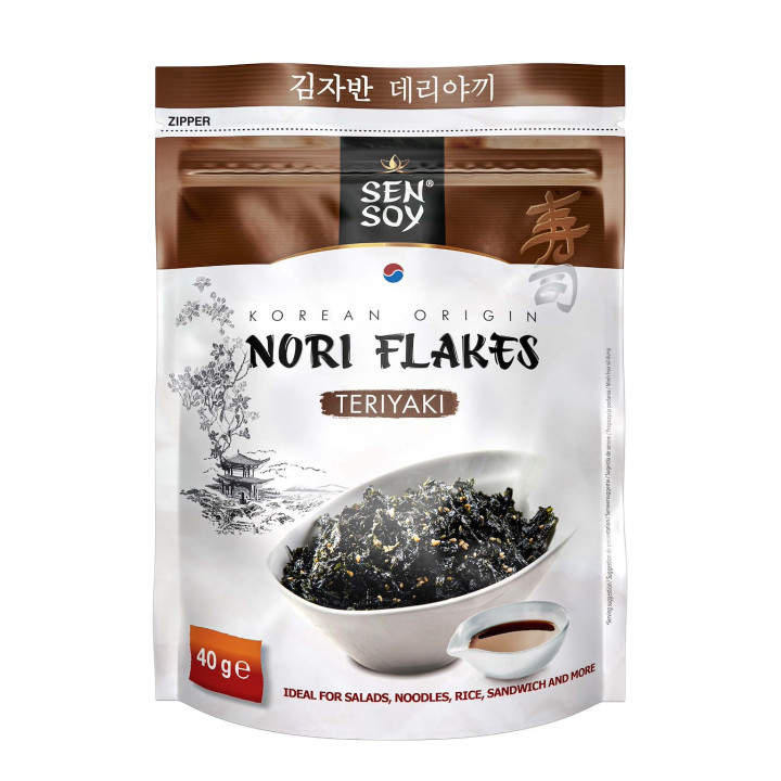 Płatki Nori Teriyaki 40 g - Sen Soy - Ekochatka