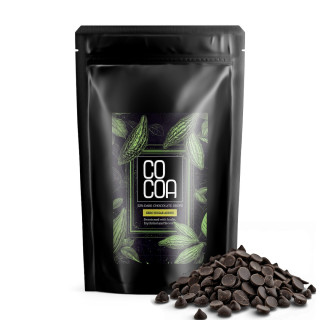 Dropsy z Ciemnej Czekolady 52% Bez Dodatku Cukrów BIO 200 g - Cocoa - 