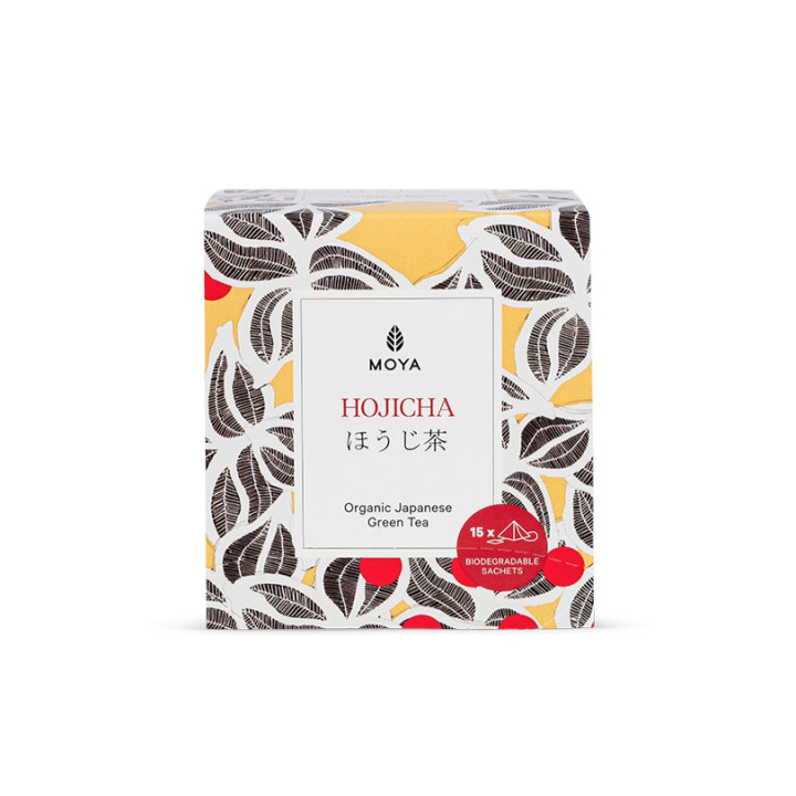Herbata Zielona Hojicha Japońska Prażona BIO 22,5 g - Moya Matcha - Ek