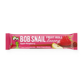 Przekąska Owocowa Roll Long Jabłko Malina Bez Cukru Wegańska 15g - Bob