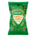 Chipsy Tortilla Kukurydziane Solone Bezglutenowe BIO 150 g - Amaizin