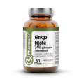 Miłorząb Japoński Ginkgo Biloba Ekstrakt Bezglutenowy Wegański 100mg 60 Kapsułek - Pharmovit