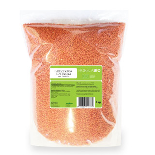 Soczewica Czerwona BIO 5kg | HORECA BIO - Ekochatka