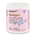 Kolagen Beauty Formula Brzoskwinia Banan Bezglutenowy w Proszku 174 g - Pharmovit
