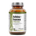Kofeina Guarana Wegańska Bezglutenowa 60 Kapsułek Clean Label - Pharmovit