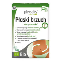 Tabletki na Płaski Brzuch BIO Wegańskie 45 szt. 69 g - Physalis