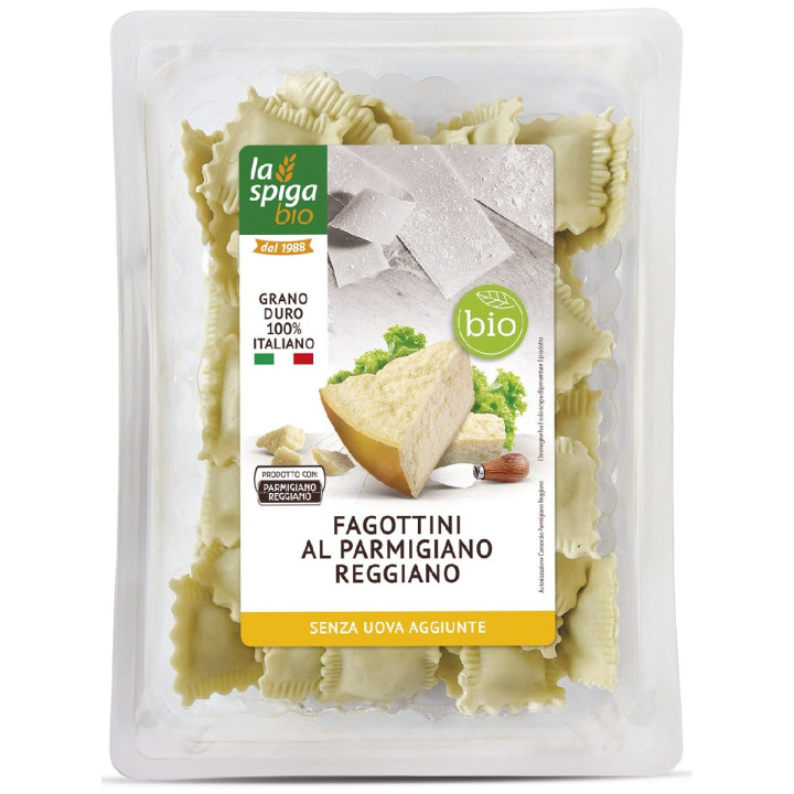 Fagottini Świeże z Parmezanem BIO 250 g - La Spiga - Ekochatka