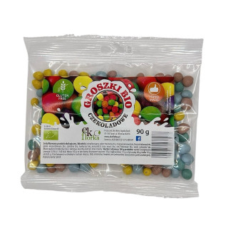Groszki w Czekoladzie Bezglutenowe BIO Wegańskie 90 g - Ekoflorka - Ek