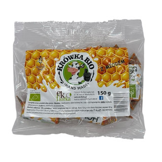 Krówki z Miodem Bezglutenowe BIO 150 g - Ekoflorka - Ekochatka