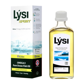 Omega-3 (1560 mg) o Smaku Cytrynowym 240 ml - Lysi  | LYSI - Ekochatka