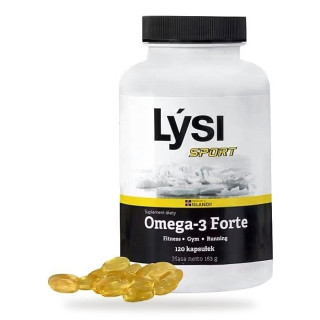 Omega-3 Forte Sport 120 Kapsułek 130 g - Lysi - Ekochatka