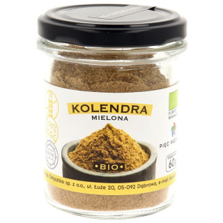 Kolendra Mielona Bezglutenowa BIO 60 g - P | PIĘĆ PRZEMIAN - Ekochatka