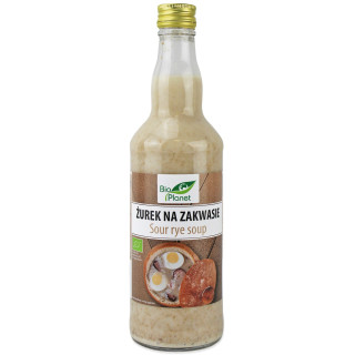 Żurek na Zakwasie Niepasteryzowany BIO 500 ml - BIO Planet - Ekochatka