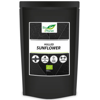 Słonecznik Łuskany Bezglutenowy BIO 800g - BIO Planet International - 