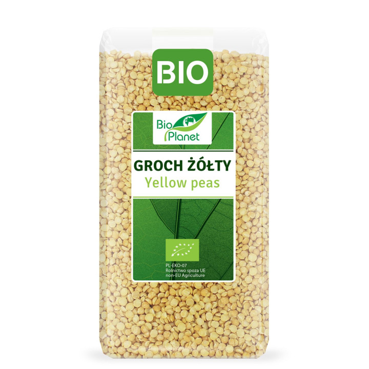 Groch Żółty BIO 500 g - BIO Planet - Ekochatka