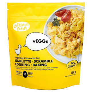Roślinny Zamiennik Jaj Wegański Bezglutenowy 180 g vEGGs - Cultured Fo