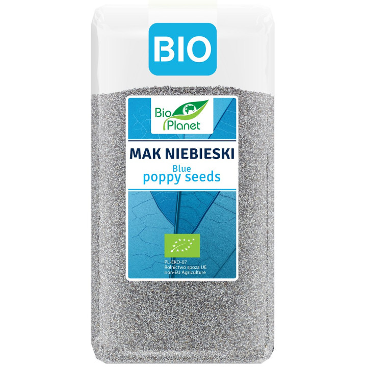 Mak Niebieski BIO 400 g - BIO Planet - Ekochatka