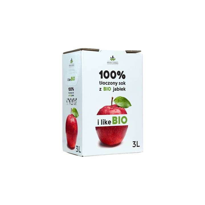 Sok Jabłkowy NFC BIO 100% Naturalny 3 l - Dolina Czerska - Ekochatka