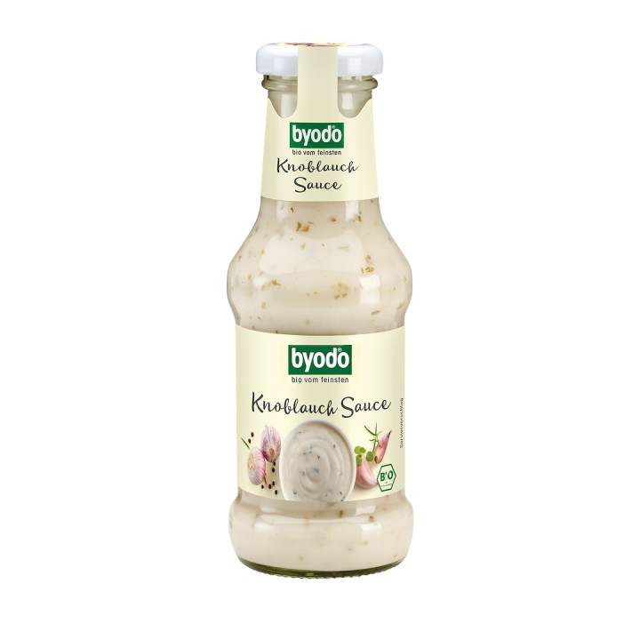 Sos Czosnkowy Bezglutenowy BIO 250 ml - Byodo - Ekochatka