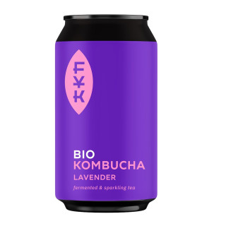 Kombucha Herbata Zielona z Lawendą BIO Bezglutenowa 330 ml - Forever Y
