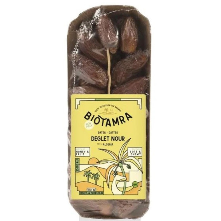 Daktyle Suszone z Pestką BIO Deglet Nour 250 g - Biotamra - Ekochatka