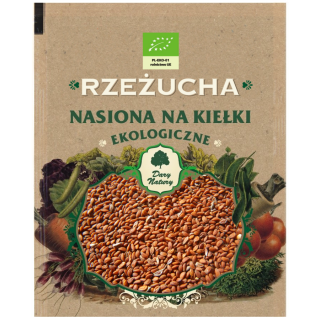 Nasiona Rzeżuchy na Kiełki BIO 30 g - Dary Natury - Ekochatka