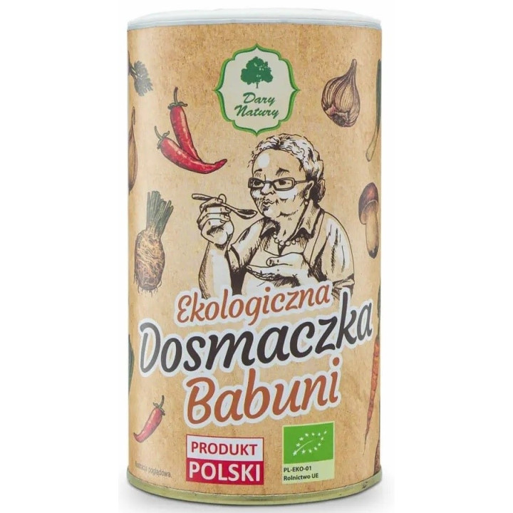 Przyprawa Uniwersalna Dosmaczka Babuni BIO 250 g - Dary Natury - Ekoch