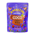 Rurki Waflowe Kokosowo Czekoladowe Bezglutenowe BIO 140 g - Amaizin