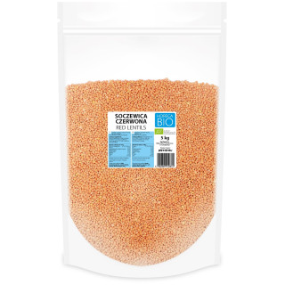 Soczewica Czerwona BIO 5 kg - Horeca Bio Planet - Ekochatka