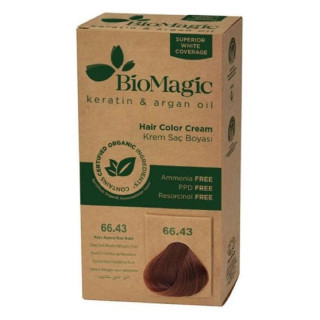 Farba do Włosów Bardzo Ciemny Mahoniowy Blond Naturalna z Olejami BIO 