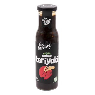Sos Teriyaki Słodki BIO 250 ml Wegański Sojowy - BIO Bandits - Ekochat