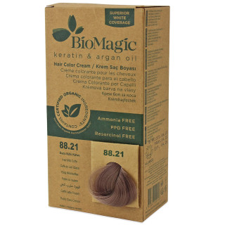 Farba do Włosów Mroźna Kawa z Mlekiem Naturalna Koloryzująca 250 g - B