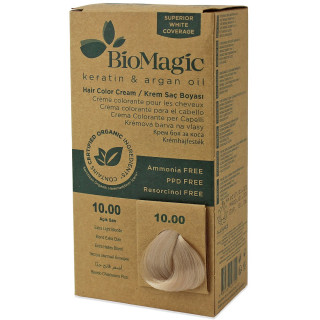 Farba do Włosów Extra Jasny Blond Naturalna z Olejami BIO 250 g - Biom
