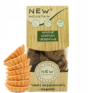 Korpusy Deserowe Kruche Bezglutenowe Wegańskie 200 g - New Mountain - 