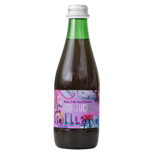 Kombucha o Smaku Jagód Acai BIO 330 ml Wegańska Naturalna - Kombucha B