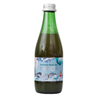 Kombucha Kwiat Czarnego Bzu BIO Wegańska 330 ml - Kombucha By Laurent 