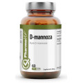 D-mannoza Bezglutenowa 750 mg Wegańska 60 Kapsułek - Pharmovit