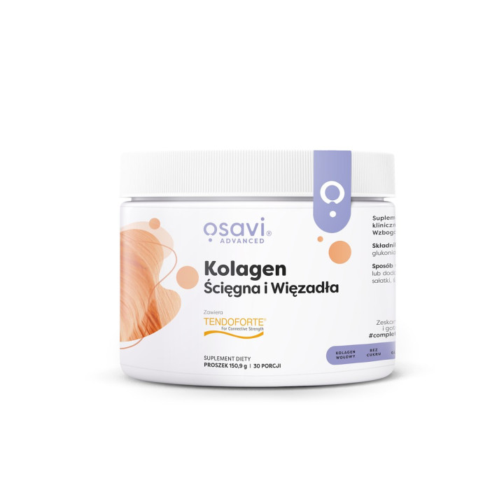 Kolagen na Stawy i Kości w Proszku Bezglutenowy FORTIBONE 153 g - Osav
