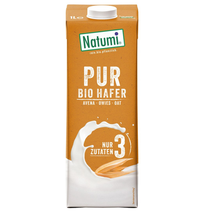 Napój Owsiany Pure BIO Bez Cukru Wegański 1 l - Natumi - Ekochatka