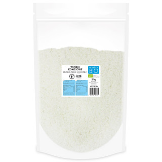 Wiórki Kokosowe Bezglutenowe BIO 2 kg - Bio Planet - Ekochatka