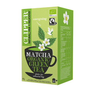 Herbata Zielona z Acerolą i Matchą BIO Fair Trade 20 saszetek 40 g - C